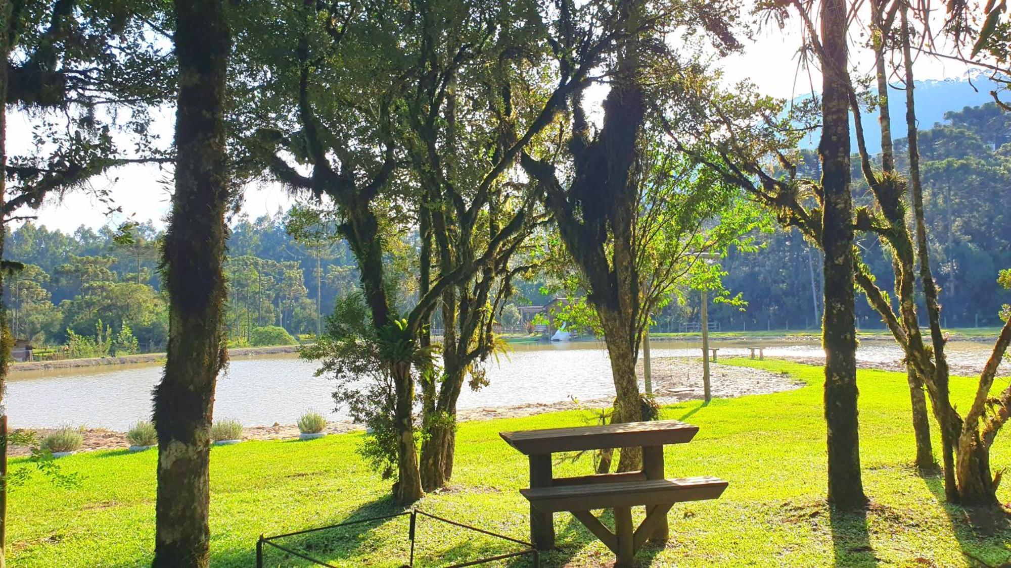 Pousada Vale Da Imbuia Chale Para Temporada Urubici Exterior foto