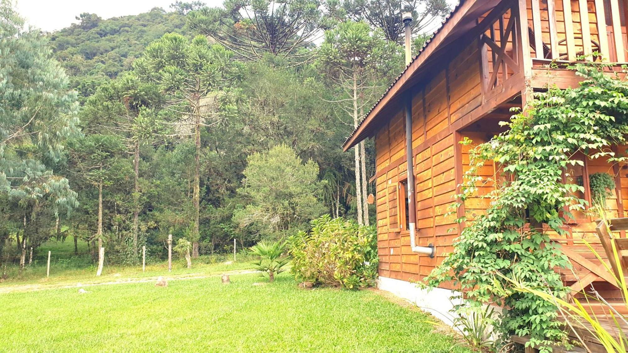 Pousada Vale Da Imbuia Chale Para Temporada Urubici Exterior foto